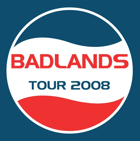 Badlands Record Shop — tour emblem