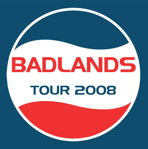 Badlands Record Shop — tour emblem