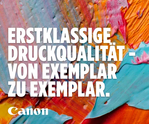 Canon — print-quality campaign