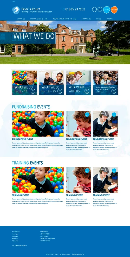 Prior’s Court — website