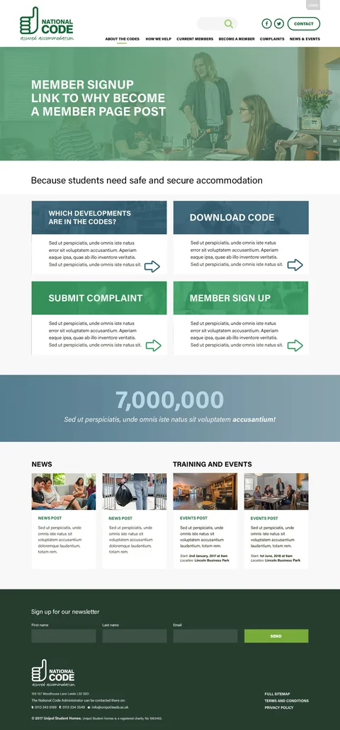 National Code — website
