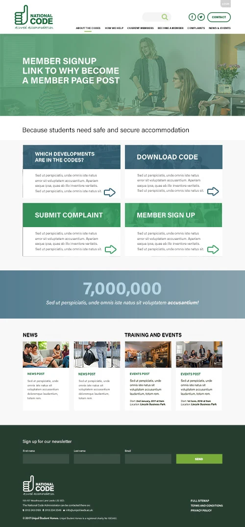 National Code — website
